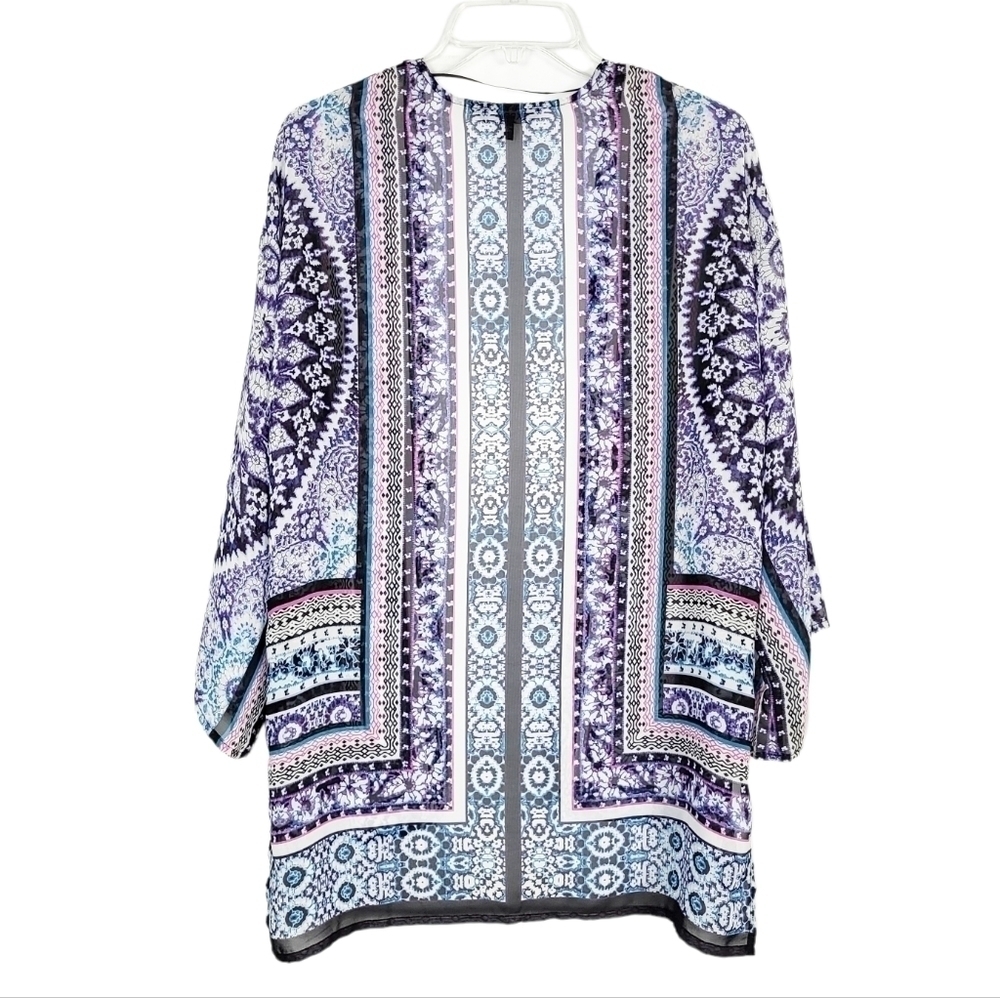 Express Bohemian Boho Lightweight Open Front Kimo… - image 3